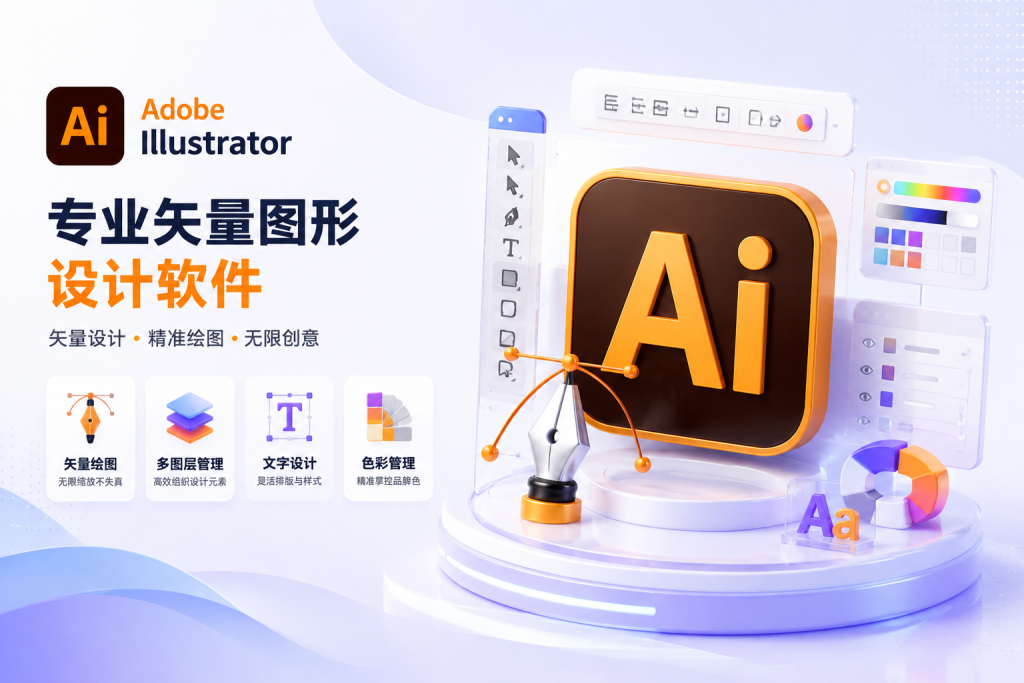 Adobe Illustrator -专业矢量图形设计软件